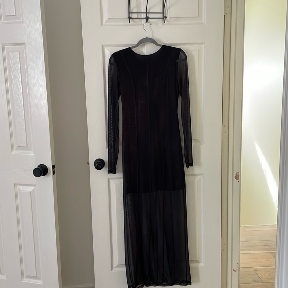 Sheer long dress